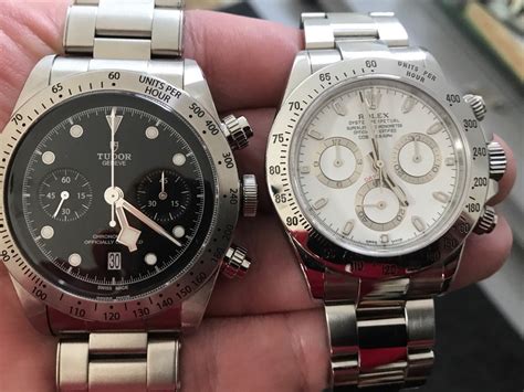 tudor chronograph vs rolex daytona